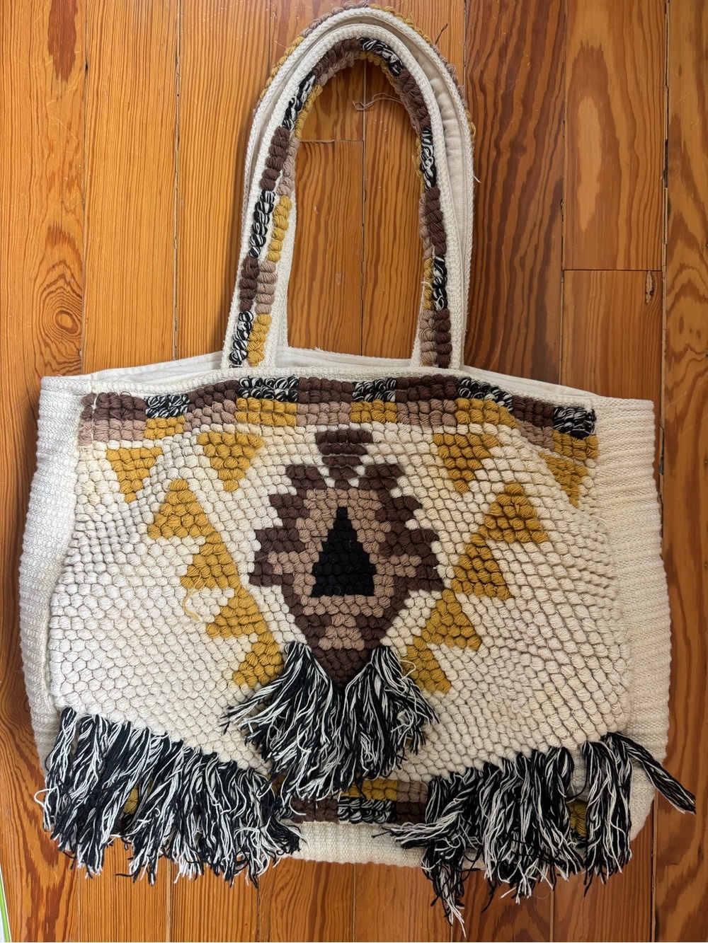 Evelyn K Fringe Tote Bag